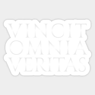 VINCIT OMNIA VERITAS - Dark Sticker